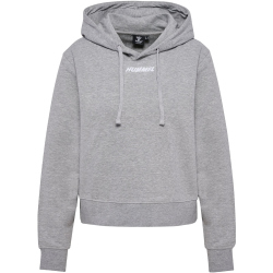 hummel hmlELEMENTAL kurzer Hoodie Damen 2006 - grey melange L
