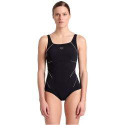 arena Jewel Badeanzug Damen 501 - black-white 38