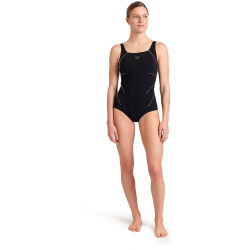 arena Jewel Badeanzug Damen 501 - black-white 38