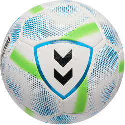 10er Ballpaket hummel hmlAEROFLY Training Fußball 9301 - white/blue/green 4