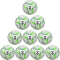 10er Ballpaket hummel hmlAEROFLY Light (350g) Fußball 9208 - white/green 5