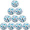 10er Ballpaket hummel hmlAEROFLY Light (290g) Fußball 9109 - white/blue 5