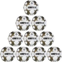 10er Ballpaket DERBYSTAR Brillant APS Fußball...
