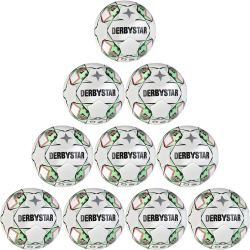 10er Ballpaket DERBYSTAR Tempo TT Trainingsfußball...