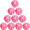 10er Ballpaket adidas Starlancer Club Fußball Freizeitball IP1647 - solar pink/white 4