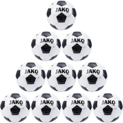 10er Ballpaket JAKO Animal Fußball Spielball 641 -...