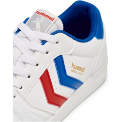 hummel Handball Perfekt Sneaker 9153 - white/navy/red 37