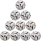 10er Ballpaket hummel hmlAEROFLY E24C Pro Training Fußball 2294 - black/red/gold 5
