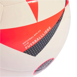 10er Ballpaket adidas Fußballliebe EURO24 Club Freizeitball IN9372 - white/solar red/black 3
