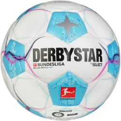 10er Ballpaket DERBYSTAR Bundesliga Brillant Light 350g Leicht-Fußball 2024/25 Kinder