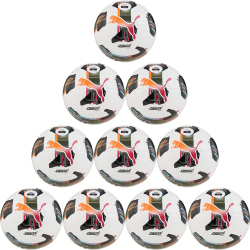 10er Ballpaket PUMA Orbita 4 Hybrid Fußball...