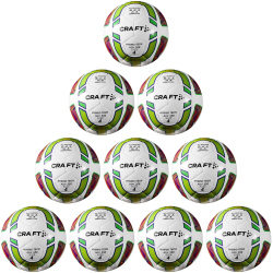 10er Ballpaket CRAFT Hybrid Exclusiv Fußball (68-70cm) 430g