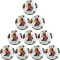 10er Ballpaket PUMA Orbita 3 TB Fußball Trainingsball mit FIFA Quality Zertifizierung
