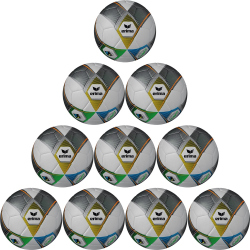 10er Ballpaket erima Hybrid Eco Fußball...