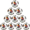 10er Ballpaket PUMA Orbita 3 TB Fußball Trainingsball mit FIFA Quality Zertifizierung 01 - PUMA white/multicolor 4