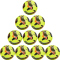 10er Ballpaket PUMA Orbita 1 TB Fußball Spielball mit FIFA Quality Pro Zertifizierung 03 - lemon tonic/multicolor 5