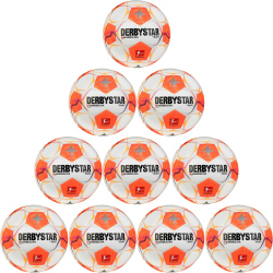 10er Ballpaket DERBYSTAR Bundesliga Club TT Fußball...