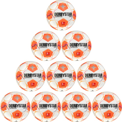 10er Ballpaket DERBYSTAR Bundesliga Club Light 350g...