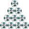 10er Ballpaket DERBYSTAR Bundesliga Brillant TT Fußball Trainingsball 2024/25 weiss/gruen/pink 5