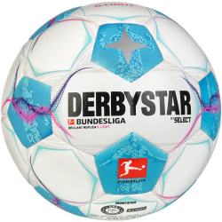 10er Ballpaket DERBYSTAR Bundesliga Brillant S-Light 290g Leicht-Fußball 2024/25 Kinder