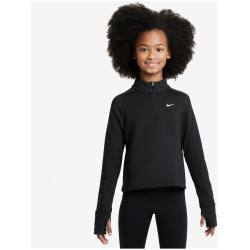 NIKE Pro Therma-FIT langarm 1/2-Zip Trainingsshirt Mädchen