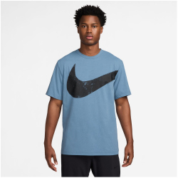 NIKE Hyverse Swoosh Dri-FIT kurzarm Fitnessshirt Herren