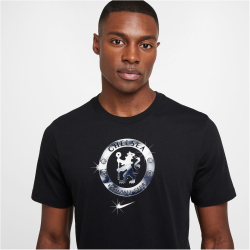 NIKE FC Chelsea London Crest T-Shirt Herren 010 - black M