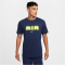 NIKE Sportswear Swoosh Air Graphic T-Shirt Herren 410 - midnight navy/volt S
