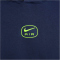 NIKE Sportswear Swoosh Air Fleece Hoodie Herren 410 - midnight navy/game royal/volt S