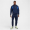 NIKE Sportswear Swoosh Air Fleece Hoodie Herren 410 - midnight navy/game royal/volt S