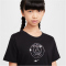 NIKE Paris Saint-Germain Crest T-Shirt Kinder 010 - black M (137-147 cm)