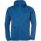 uhlsport Essential Fleecejacke azurblau melange XL