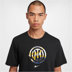 NIKE Inter Mailand Crest T-Shirt Herren 010 - black S