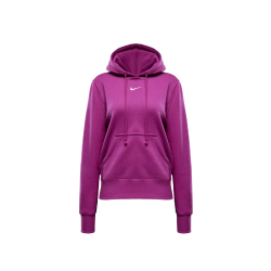 NIKE Sportswear Phoenix Fleece Hoodie Damen 518 - hot fuchsia/sail S