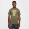 NIKE Dri-FIT kurzarm Fitnessshirt Herren 222 - medium olive S