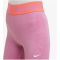NIKE Pro Dri-FIT Leggings Mädchen 646 - magic flamingo/lt wild mango/white M (137-146 cm)