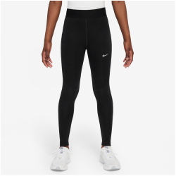 NIKE Pro Dri-FIT Training Leggings Mädchen 010 - black/white XL (156-166 cm)