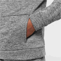 NIKE Multi Therma-FIT Repel Fleece Hoodie Kinder 010 - black/lt smoke grey/htr/white L (147-158 cm)