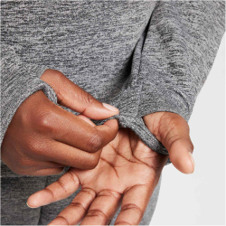 NIKE Multi Therma-FIT Repel Fleece Hoodie Kinder 010 - black/lt smoke grey/htr/white L (147-158 cm)