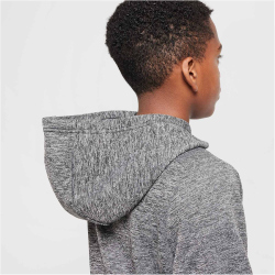 NIKE Multi Therma-FIT Repel Fleece Hoodie Kinder 010 - black/lt smoke grey/htr/white L (147-158 cm)