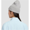 NIKE PEAK Futura Beanie 063 - dk grey heather/white