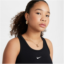 NIKE One Dri-FIT Tanktop Mädchen 010 - black/white S...