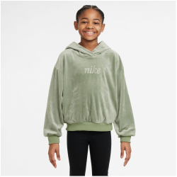 NIKE Sportswear Hoodie Mädchen 386 - oil green/jade...