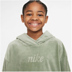 NIKE Sportswear Hoodie Mädchen 386 - oil green/jade...