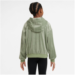 NIKE Sportswear Hoodie Mädchen 386 - oil green/jade...