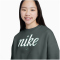 NIKE Sportswear Club Fleece Boxy Sweatshirt Mädchen 339 - vintage green/green frost M (137-146 cm)