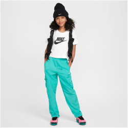 NIKE Sportswear T-Shirt Mädchen 100 - white M (137-146 cm)