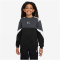 NIKE Air Crew Sweatshirt Kinder 010 - black/anthracite/white/white M (137-147 cm)