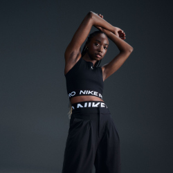 NIKE Pro 365 Dri-FIT Cropped Tanktop Damen 010 - black/white M