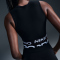 NIKE Pro 365 Dri-FIT Cropped Tanktop Damen 010 - black/white M
